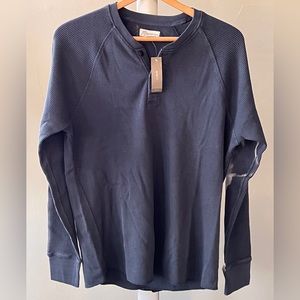 Men’s JCrew waffle knit long sleeve shirt